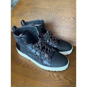 WANT Les Essentiels Men’s Black Sneaker Boots with White Details Size 46